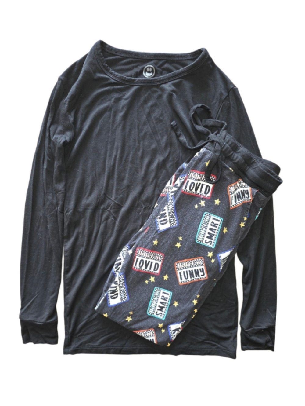 Boo Boo Bamboo Affirmation Bamboo PJs Unisex Size 9/10